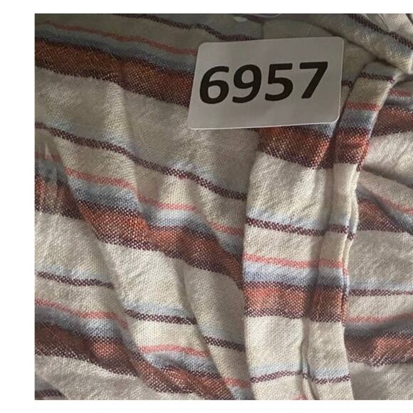 Aeropostale Large Striped Wrap Romper - Picture 6 of 6